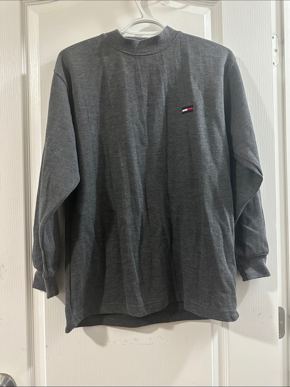 Tommy Hilfiger Dark Gray Long Sleeve Crew Sweatshirt